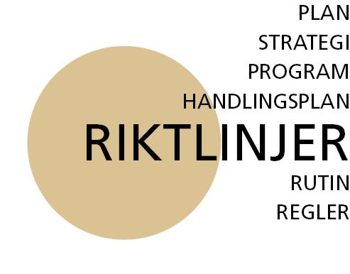 Riktlinjer för AVGIFTER INOM
