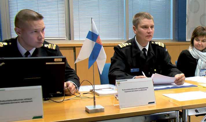 Före beväringstjänsten Vid uppbådet ges information och handledning, kontrolleras personuppgifterna och hälsotillståndet, hörs den värnpliktiges önskemål och fattas beslut om ärenden som berör den