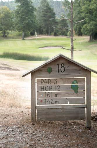 20 SVENSKA GOLFFÖRBUNDET SVENSKA GOLFFÖRBUNDET 21 Tee och fairway.