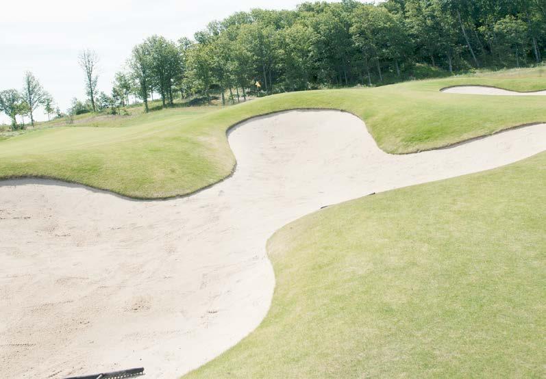 30 SVENSKA GOLFFÖRBUNDET SVENSKA GOLFFÖRBUNDET 31 Bunkrar. Även bunkrar behöver skötsel.