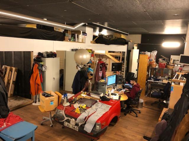 Bild 3. Trampstudion Foleyworks, Stockholm. Foto: Ulf olausson (Hämtad 2018-11-27) Bild 4.