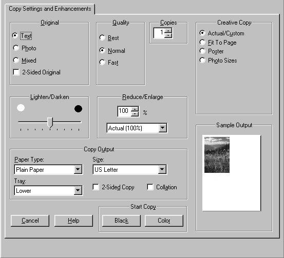 hjälp Dokumentet Readme (Viktigt) Hjälp i dialogrutor beskrivning När du har installerat programvaran kan du visa filen Readme (Viktigt) från cd--skivan HP PSC 2200 Series eller programmappen HP PSC