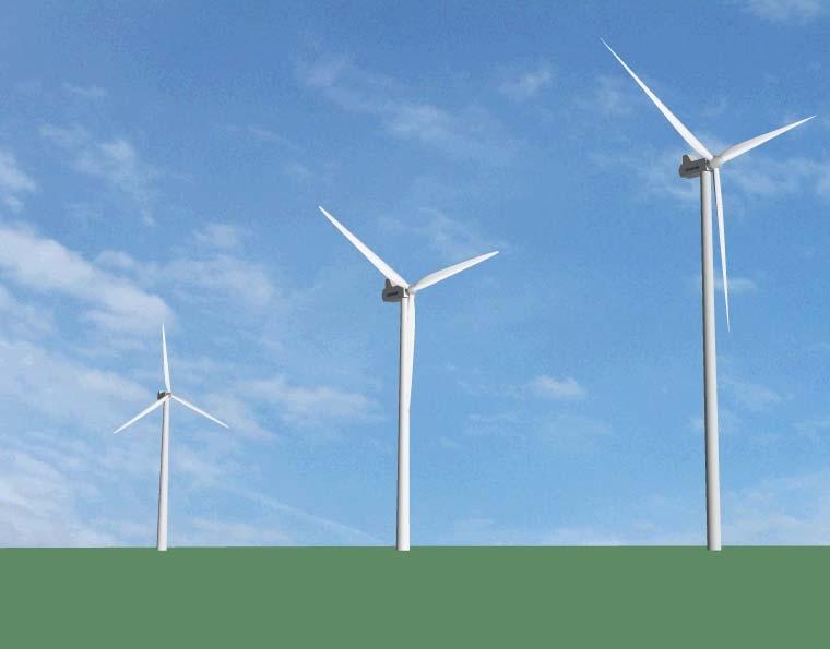 SABA Wind Oy Ab Brännsträsk vind 11 119 m 78 m 45 m 750 kw 2 MW 3 MW (NegMicon 750) (Vestas V80) (Vestas V112) Figur 5.