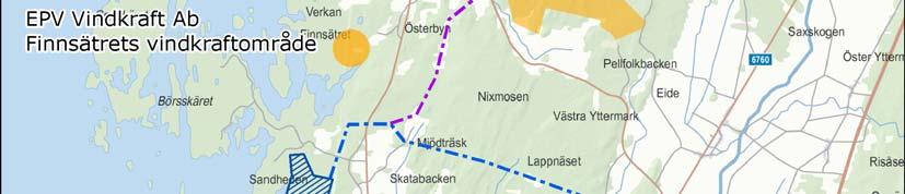 För Brännsträskets projektområde finns ingen gällande delgeneralplan.