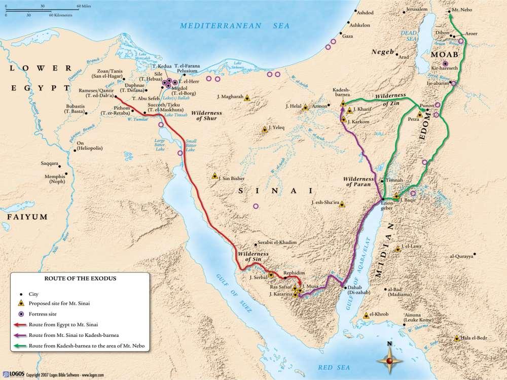Route of