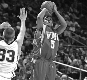 Richmond, 12/19/68 MOST POINTS SCORED IN A HALF 1. 30 Reggie Williams vs. Charleston Southern, 1/13/07 2. 27 John Goode vs. East Tennessee State, 2/4/80 MOST FIELD GOALS MADE 1. 19 Reggie Williams vs.