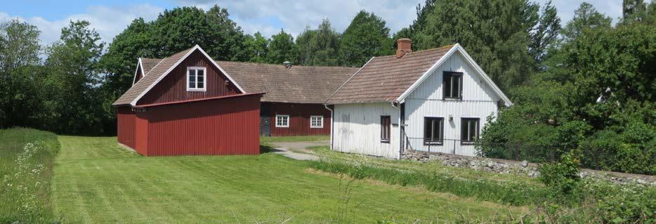 Gården i Kabbetorp, med den ljusmålade