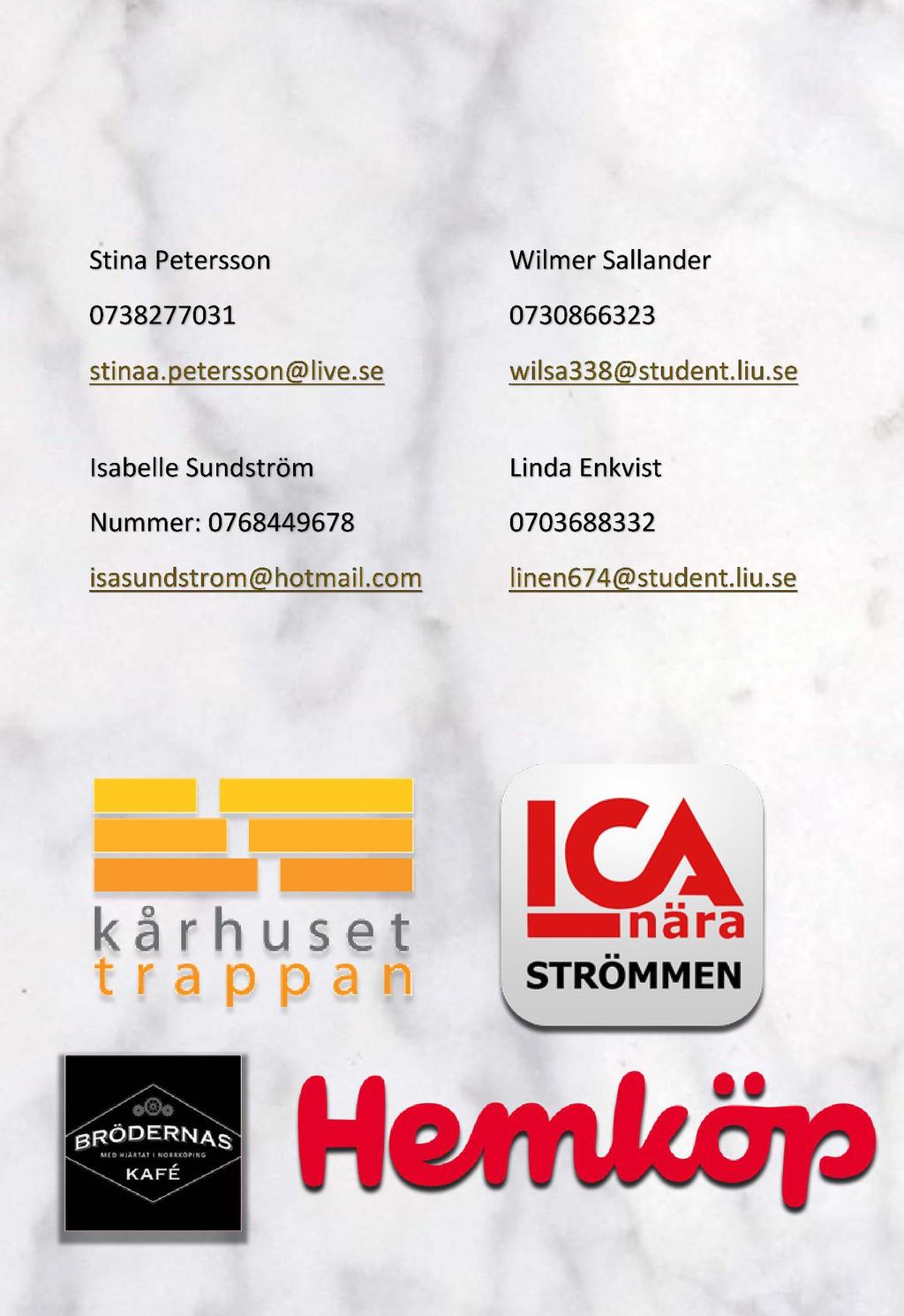 Kontaktfaddrar Har du