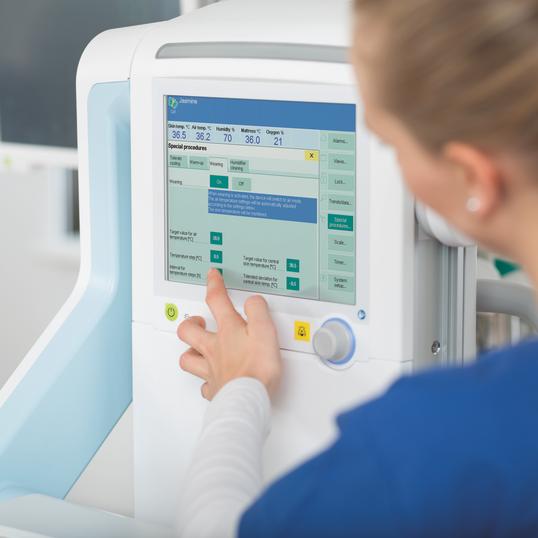 D-3175-2016 AutoThermo-paket (tillval) Tolerabel kylning, uppvärmning och avvänjning ingår. Kylningsläget har fullt stöd för behandling med externa kylanordningar.