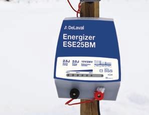 95 Ohm/m DeLaval polytråd WR2 Vit/röd.