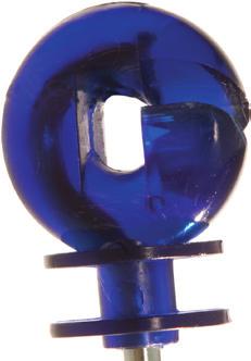 För band upp till 12 mm. För tråd och rep upp till 6 mm.