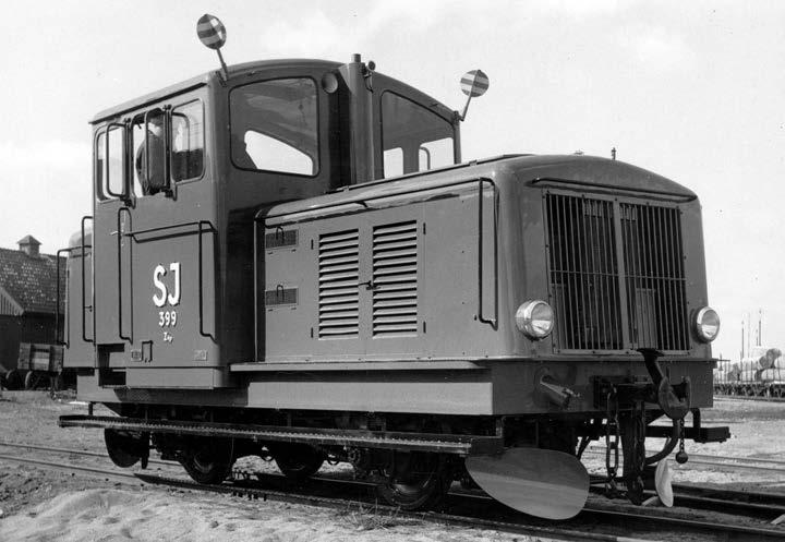 Anders Jansson SJ lokomotorer littera Z4p beställda 1955 Z4p 399 uppställd på Kalmar Västra för leveransfotografering.