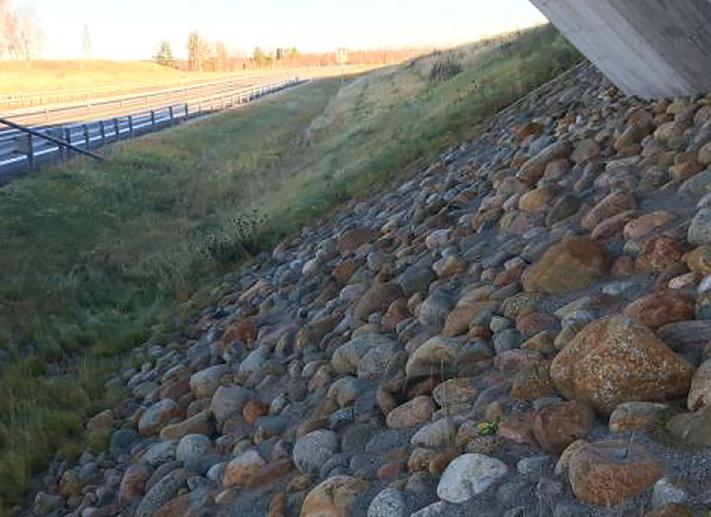 Björntorp Vid Björntorp söder om Grebo, se illustrationsplan s 12, föreslås en enkel viltpassage över vägen.