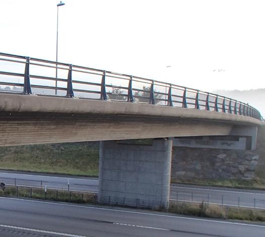 4 Gestaltningsprinciper förbifart Grebo För den tätortsnära sträckan förbi Grebo har platsspecifika gestaltningsprinciper tagits fram då denna sträcka går i nysträckning och på många sätt skiljer sig