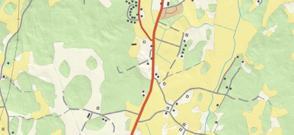 713 749 38/000 37/000 Sandtorpet 750 Fillinge För att kunna uppnå en målstandard med hastighet 100 km/h på vägen behöver en del av