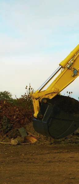 Kvalitet du kan lita på Pålitlig och effektiv Produktivitet är nyckeln till framgång. Alla viktiga komponenter i PC240-10 är designade och direkttillverkade av Komatsu.