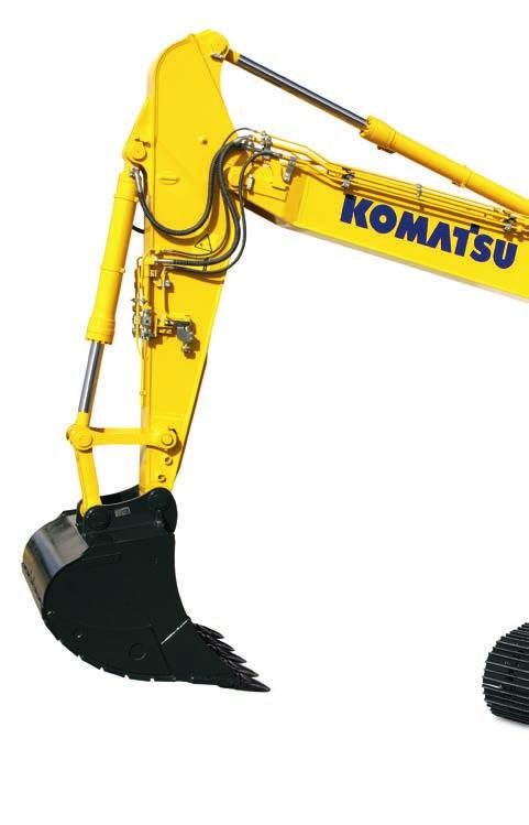 En översikt Komatsus senaste generation av grävare bygger på motorplattformen EU steg IIIB och utgör fortsättningen på en lång tradition av hög kvalitet och heltäckande kundsupport, samtidigt som vi