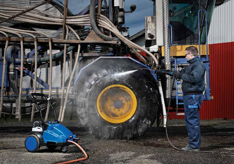 : 107146410 Utvecklad för rengöringsuppgifter med låg intensitet och det kraftfulla valet till mindre och mellanstora lantbruk, byggföretag, verkstäder,