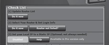 Intern PC IP-adress : Ange den IP-adress som är inställd för <IP> i menyn <Anslutning> för den anslutna DVRenheten. 4.