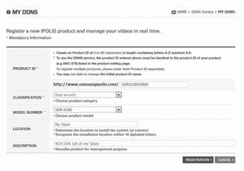DDNS (Dynamic DNS) är en tjänst som registrerar ett domännamn och den flytande IP-adressen med DDNSservern så att domännamnet kan skickas till IP-adressen även när IP-adressen är dynamisk.