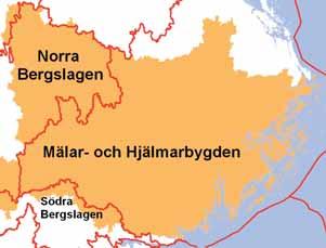 Figur 24. a.) indelning i läckageregioner och b.) specifika bruttoförluster av fosfor från åkermark per delavrinningsområde där mörk färg representerar höga förluster.