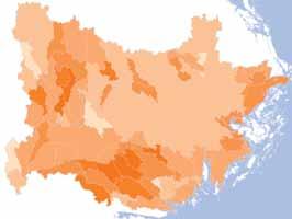 m.fl., 2008). Mängden producerad stallgödsel går emellertid att beräkna utifrån antalet djur vilket gör att en betydligt finare geografisk upplösning kan erhållas.
