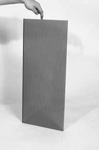 Dekormetall 2 st 250 x 650 mm Klövermönstrad Art nr: 8052