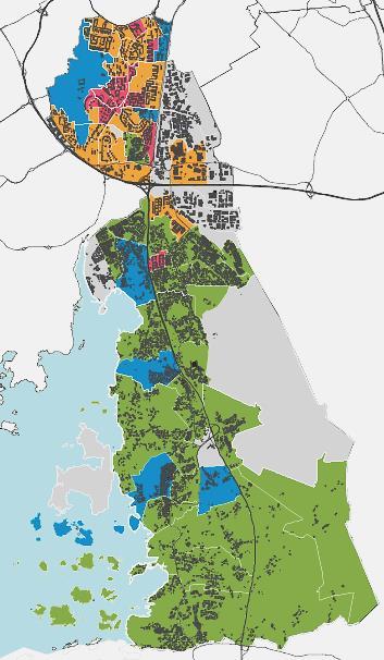Bostäder i Askim-Frölunda-Högsbo För få bostäder (<10) Blandad form Småhus Hyresrätt Bostadsrätt Hovås Billdal Askim Småhus Bostadsrätt Hyresrätt 54% 74% 91% 13% 20% 33% 2% 7% 6% Järnbrott 14% 28%