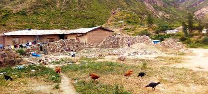 Peru: Kvinnors och ungas liv på landsbygden Samhälle i Uñon, Castilla Media, Peru.