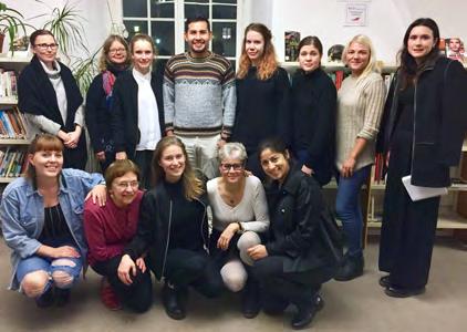 Lokalgruppen i Stockholm, februari 2017 i Solhuset.