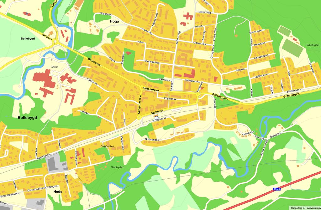 1 2 3 4 9 5 8 6 7 1 Bibliotek 2 De 5 elementen 3 Skattegårdsparken 4 Tingshuset 5