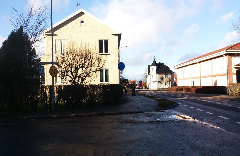 trottoarkanter och svårt