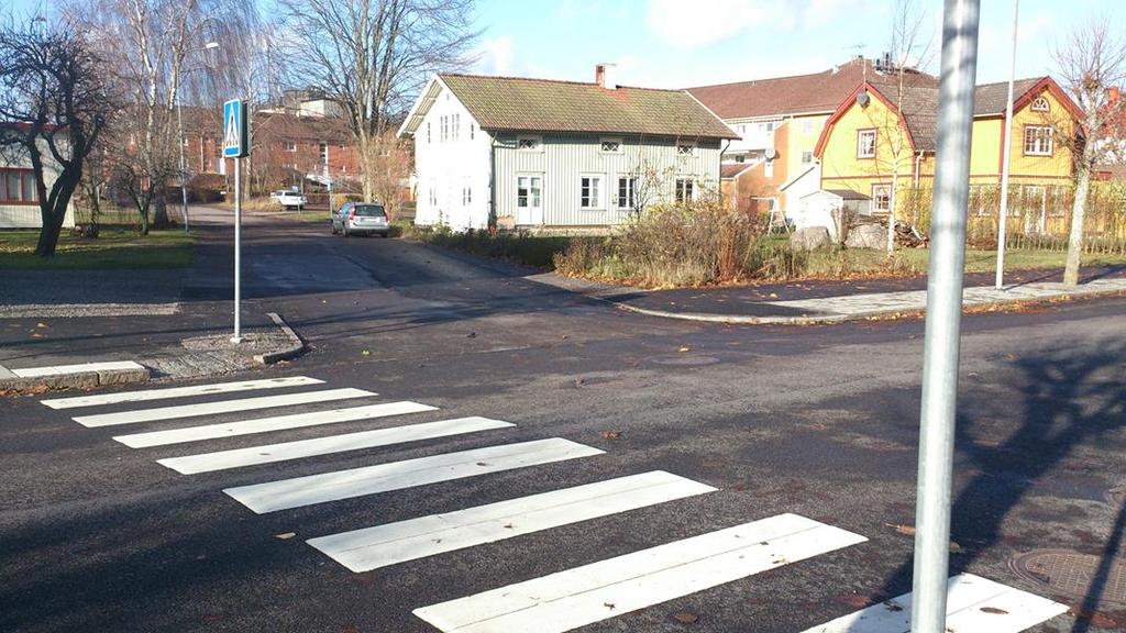 Velandagatan Det finns goda exempel där trottoaren