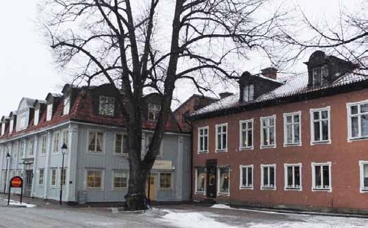 Fönsterplacering: I huvudsak i liv med fasaden, mot gatan i huvudsak symmetriskt placerade, mot gården fri placering. Fönsterkulörer: Falken 2 har vita fönster med omfattningar i vit slätputs.