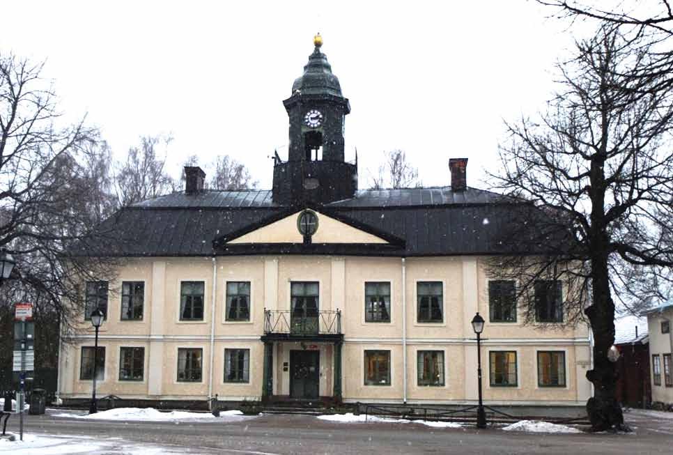 Rådhusets fasad mot