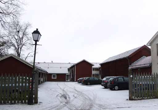 torget. Gården till kv Storken 1.