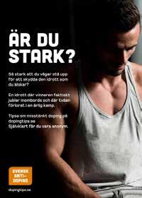 Alla som är medlemmar i en idrottsförening omfattas av Riksidrottsförbundets (RF) stadgar och antidopingreglemente.
