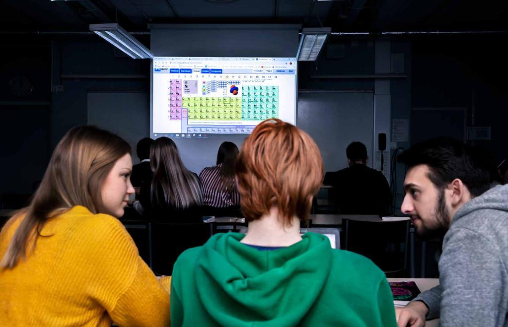 EN KLASSIKER I KLASSRUMMET Så kan ny teknik hjälpa eleverna att använda och förstå periodiska systemet.