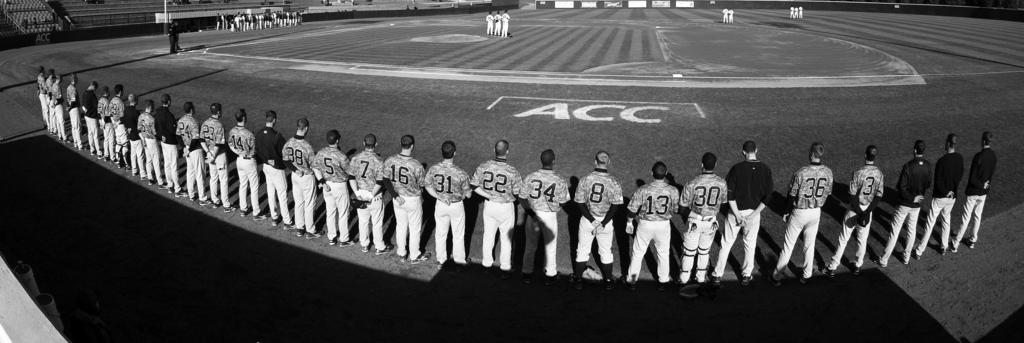 a start against VCU at the Diamond in Richmond...retired all five batters he faced to close out game three at Gardner-Webb (4/11).