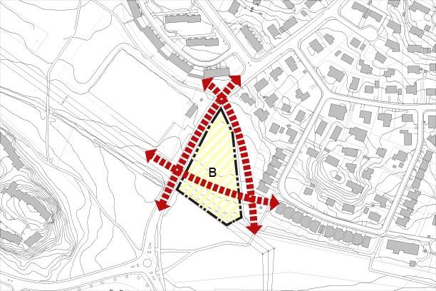 Sida 5 (8) Service och kommersiella verksamheter Närmaste livsmedelsbutik ligger i Flysta, knappt en kilometer från området.