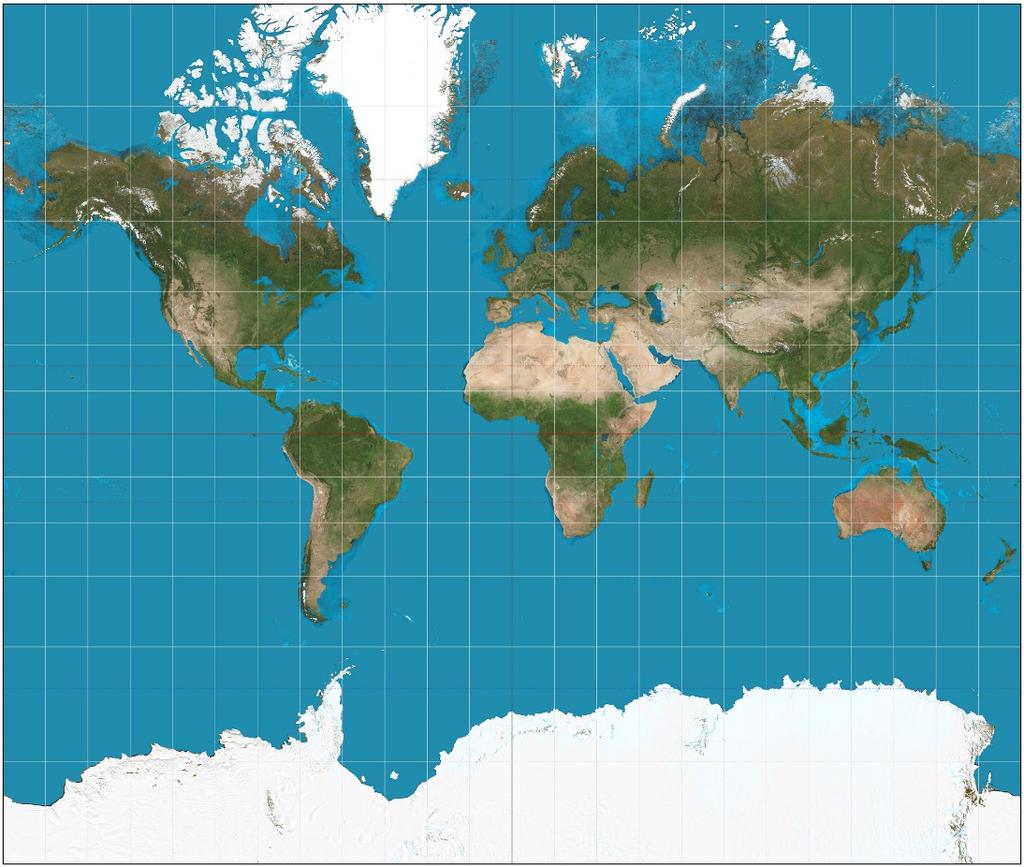 5. Jämför storleken mellan Afrika och