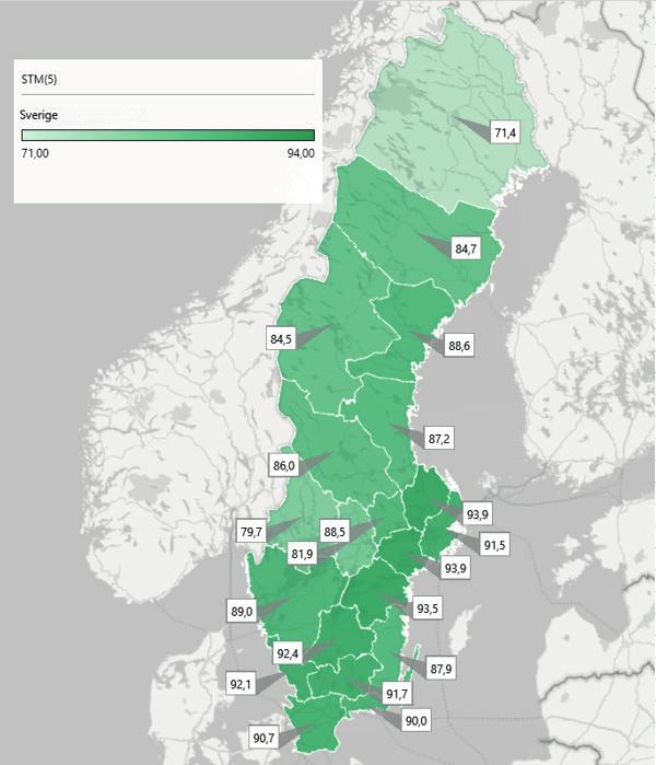 Järnvägarna i Värmland, i synnerhet Värmlandsbanan, har stora trafikmängder i förhållande till tillgänglig kapacitet.