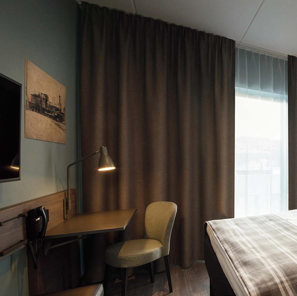 NORDENS LEDANDE HOTELLFÖRETAG Scandic är med 57 000 hotellrum i drift och under