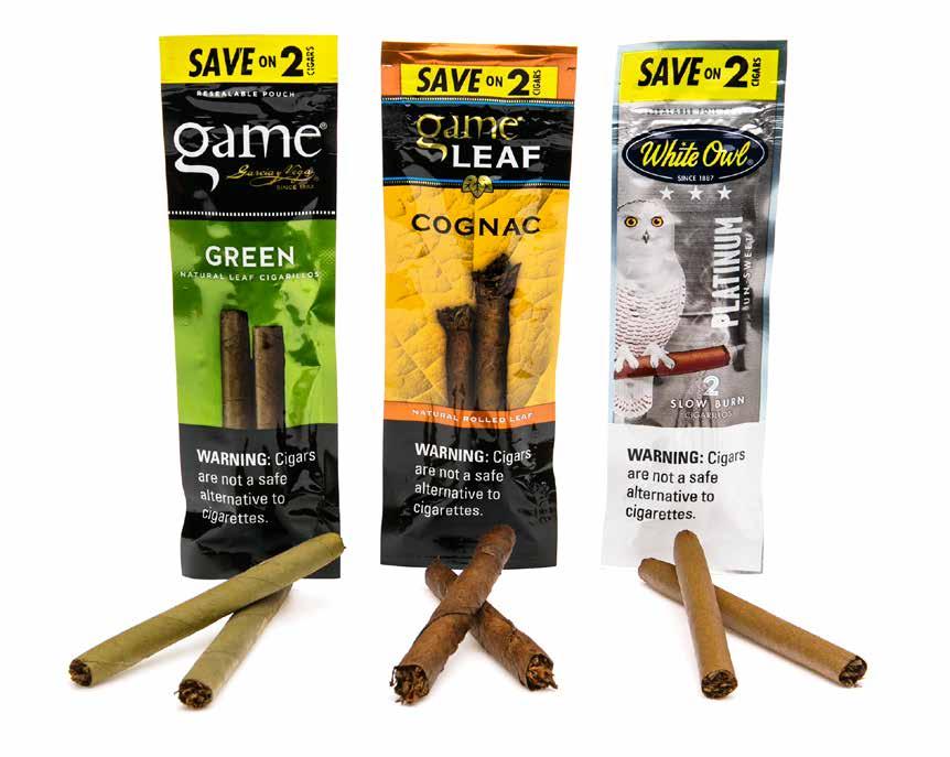 Övriga tobaksprodukter CIGARRER Swedish Match har en stark ställning på marknaden för maskintillverkade cigarrer i USA.