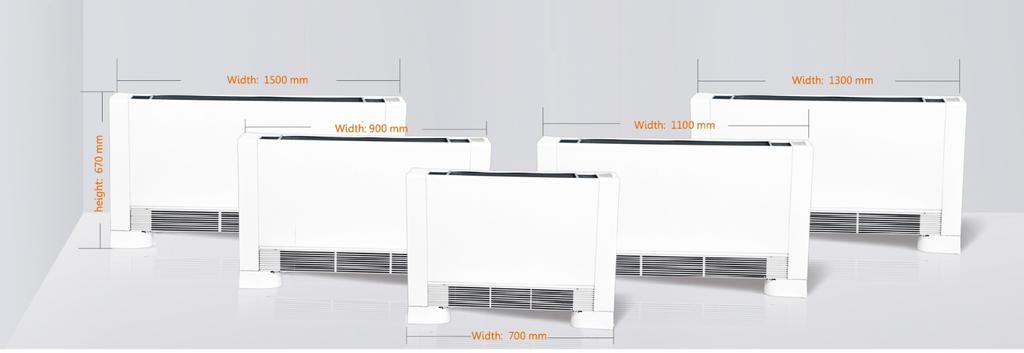 3. Specifikation 3.1 Parametrar 50Hz Modell (VP) KON-025 KON-040 KON-060 KON-080 KON-100 *Värmekapacitet W 2550 3950 5750 7200 9400 BTU/h 8670 13 430 19 550 24 480 31 960 *Vattenflöde m³/h 0.22 0.