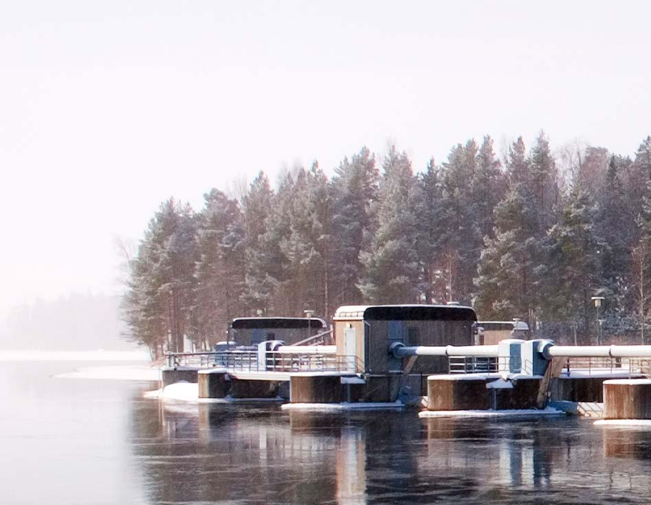 starter och stopp och motsvarande variationer av nivåerna i vattenmagasinen, vilket ger slitage på dammar, turbiner och vattenvägar i kraftverken.