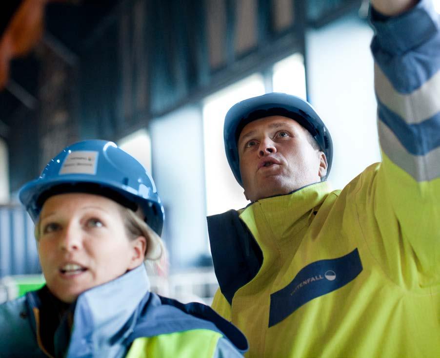 Våra medarbetare Vattenfall bygger en ny medarbetardriven framtid.