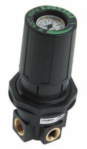 Druckregler für Schalttafeleinbau mit integriertem Manometer 17129c.g c Anschluß A = 0-2 bar g B = 0-4 bar C = 0-8 bar D = 0-12 bar Beispiel: 17129A.