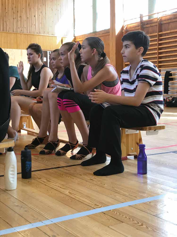 Mölndals danssportklubb var en av de föreningarna som använde Idrottslyftet under 2018 för att genomföra ett träningsläger för barn och ungdomar.