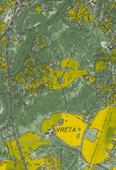 Naturvärdesklass: 4 Område 12 Blandskog i väster Miljökvalitetsmål: Levande skogar och Ett rikt växt- och djurliv. tallticka (rödlistade), thomsons trägnagare, lind och blåsippa (signalarter).